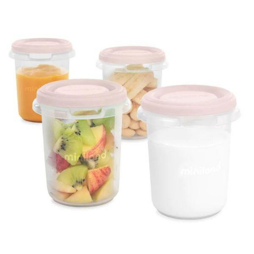 Contenitori ermetici per Alimenti 250 Ml (Set 4 pz)