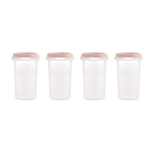 Contenitori ermetici per Alimenti 330 Ml (Set 4 pz)