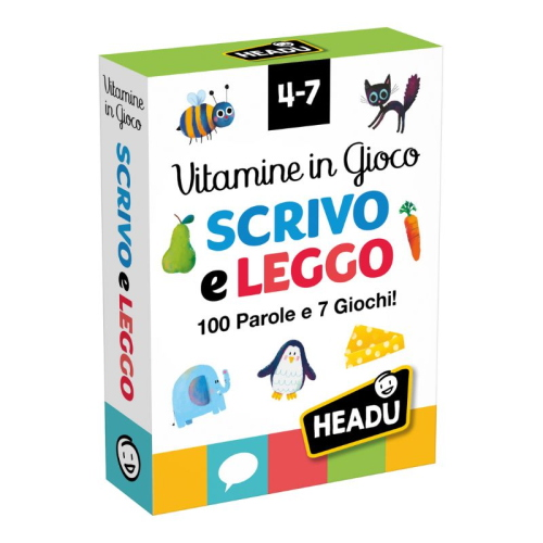 Carte Vitamine in Gioco Scrivo e Leggo 100 Parole