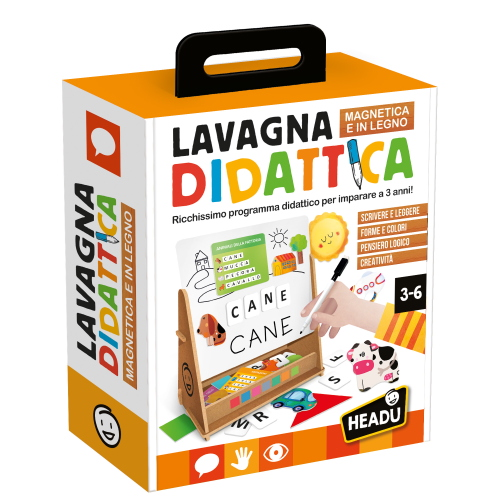 Lavagna Didattica Magnetica in Legno