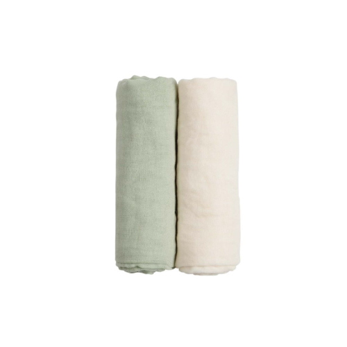 Mussole Neonato BAMBOO 80x80 cm (2pz)